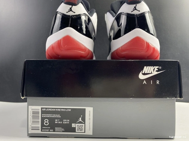AV2187-160 Air Concord 11 Jordan Retro Bred Low 0719